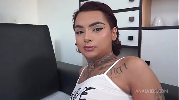 Brazilian Amazonian cutie, Annie Clementine introduced &amp gets fucked by big black cock ( Anal, ATM, 0% pussy, gape, d …