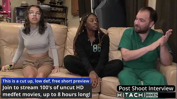 Freshman Gets Mandatory Hitachi Orgasm From Doctor-Tampa - Giggles 