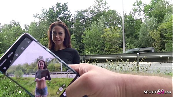 Play MP4 - GERMAN SCOUT - Instagram Fitness Teen Model aus K&ouml;ln bei Strassen Casting f&uuml;r Geld gefickt
