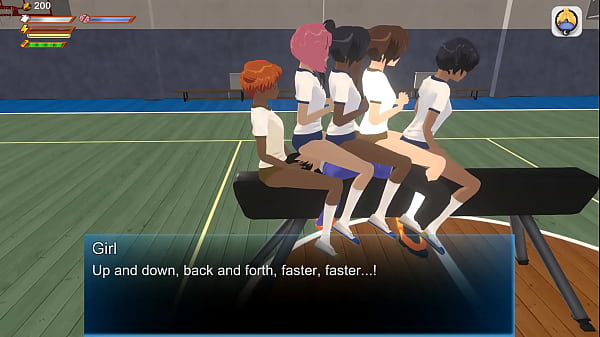 FemdomUniversity 3D Game Gymgirls riding
