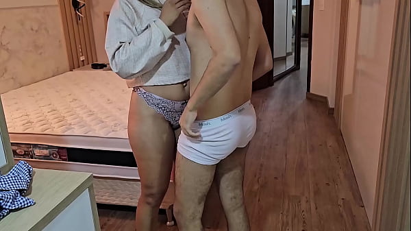 My Wife In Our Apartment Having Sex With The Motorcycle Courier Without A Condom thumbnail