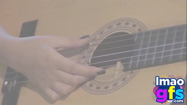 Hot paul playing guitar nude