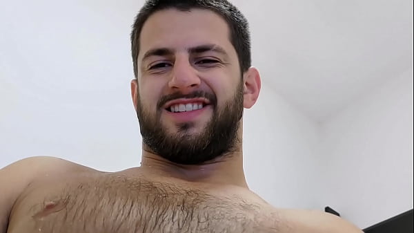 hot straight guy teasing his big cock and balls dirty talk 