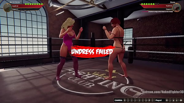 Bambi_Bimbo VSBruna Naked Fighter 3D