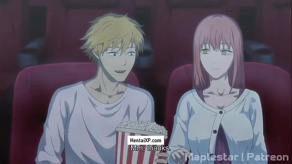 Anime cosplay makima chainsaw man