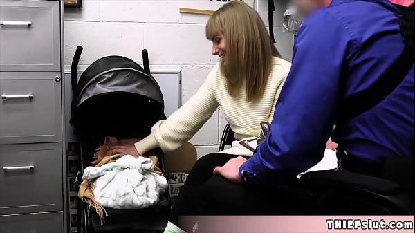 Pretty teenie punish fucked by a sex shop employee