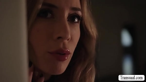 Latina shemale stepmom caught her stepdaughter taking pictures while shes changing clothes.Instead of getting mad,she shows her big tits to her stepdaughter and she then licks her pussy after.Next is,she lets her stepdaughter bend and she fucks her. 