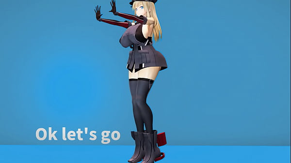 Nonton Kancolle Ship Bismarck Motivates Herself By Doing Naughty Exercise thumbnail