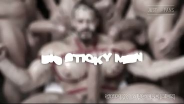 Sticky Muscle Men Day 52 Teaser, Ai Fantasy Beefy Guys, Big Cocks, Huge Cumshots thumbnail