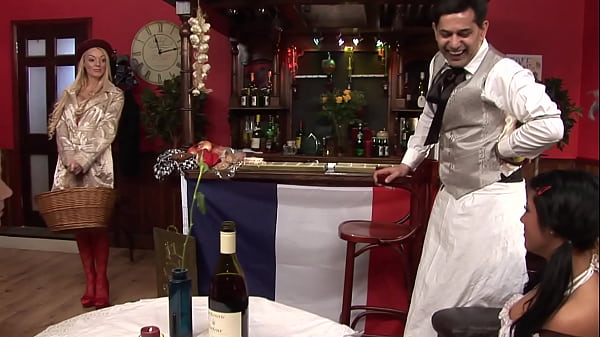 Get Access To Big Boobs, Fishnets And Facial Cumshots During This Foursome thumbnail