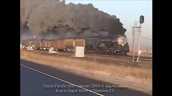 Trem arrombando a Camada de Ozônio