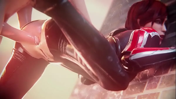 Shepard fucked from behind 