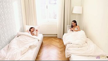 Accommodating Two Ladies As Housemates In A Single Room May Result In A Same-sex Romantic Encounter One Evening. thumbnail