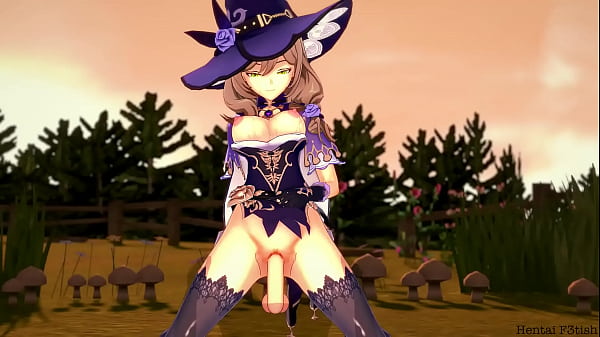 Genshin Impact Character Lisa Has A Shaking Orgasm thumbnail