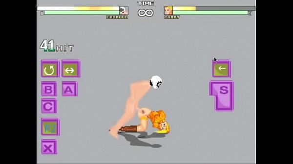 Eromaru vs Cammy MUGEN hentai game 