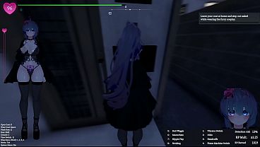 Secret flasher manaka gets hunted in town 