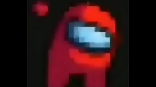 Personaje de among us bailando 