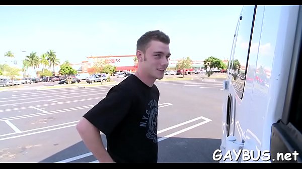 Blindfolded for a homosexual engulfing