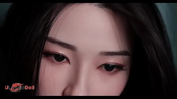 Elegant asian classic beauty silicone sex doll show