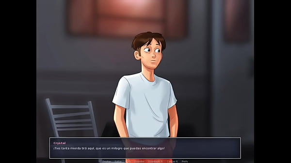 Summertime saga cap 35 mi sexy amiga rubia se cambia frente a mi 