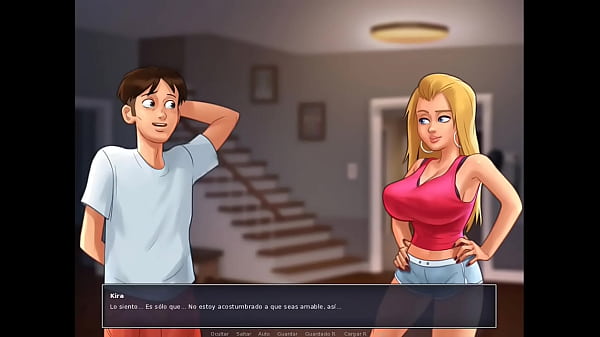 Play MP4 - Summertime Saga Cap 35 - mi sexy amiga rubia se cambia frente a mi