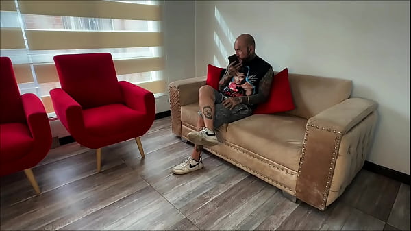 Nonton I Ask My Roommate For Help With My Computer And In Return He Wants Me To Ride His Hard Cock - Karina Miller thumbnail