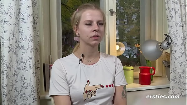 Pixie masturbates with a dildo