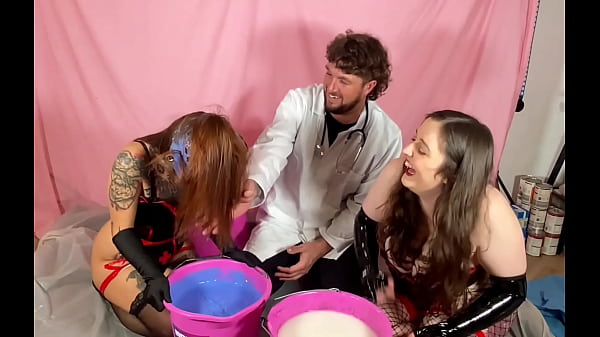 Human anatomy sploshing and gunge spin the wheel 