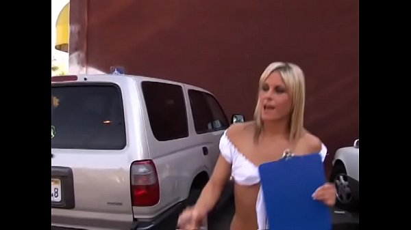 Young babe takes hard dick in her wet shaved twat 