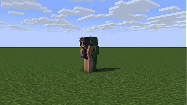 zombie fucks egirl in swimsuit minecraft