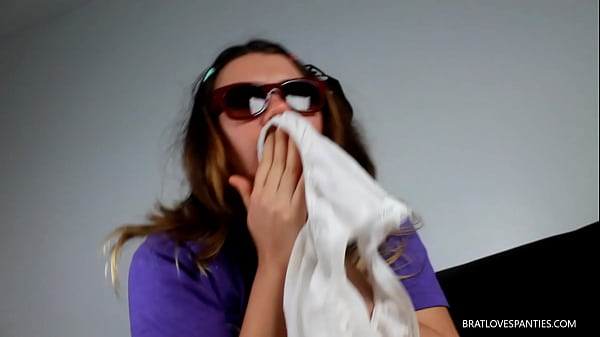 Play MP4 - Sniffing My Dirty Panties - Miss Brat Perversions