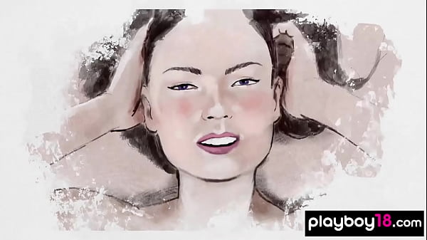 Tight brunette teen Hilary C stripping by_the pool