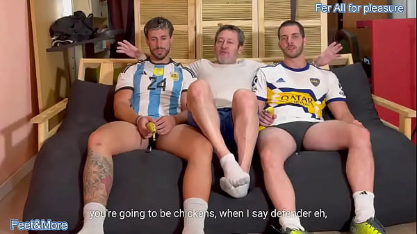 Too late for soccer players coach takes their mind to fuck and finally they ll be 2 mindless objects to give pleasure