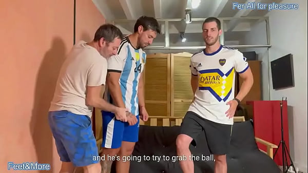 Too late for soccer players coach takes their mind to fuck and finally they ll be 2 mindless objects to give pleasure 