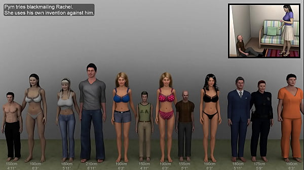 Giantess tall giantess comparsion tetas grandes 