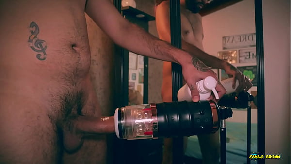 Play MP4 - Big Uncut Cock Latino Camilo Brown Fucking Fleshlight Shooting A Big Load And Eating His Own Cum