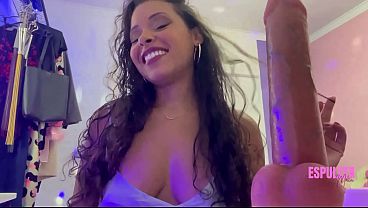 PR&Eacute;VIA - Guiando sua punheta - morena gostosa guiando voce seu punheteiro 