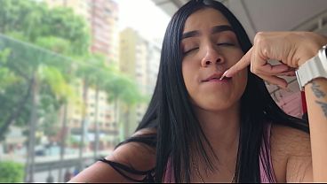 Sex in a public restroom at a fast food restaurant