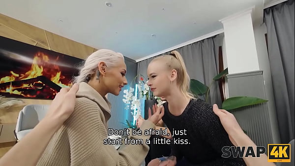 Play MP4 - SWAP4K&period; Feet massage ended up as a hot threesome while her boyfriend was taking a shower