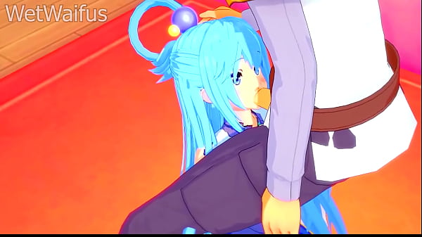 Nonton Aqua's Pussy Is Blessed By Kazuma's Cum In Intense Sex - Konosuba Hentai thumbnail