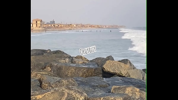 Beach pussy flashing 