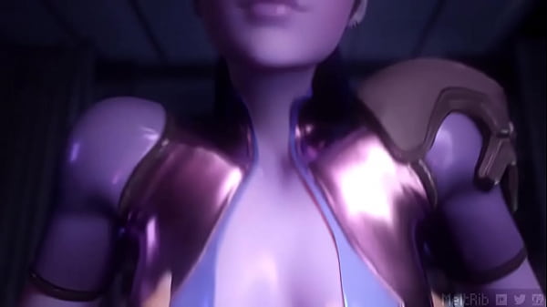 Widowmaker makes you cum reverse cowgirl