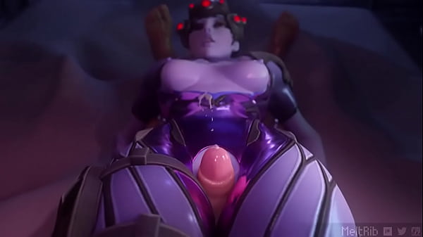 Widowmaker makes you cum reverse cowgirl