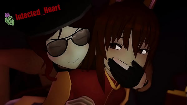 Rabbit girl gets her pussy played with by french coffee babe