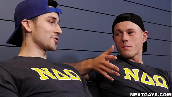 Ryder used huge cock to ram Kane's mouth and asshole 