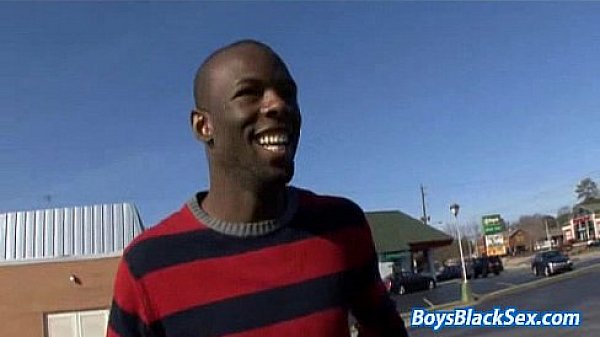 Blacks On Boys - Gay Bareback Hardcore Fuck Video 13 