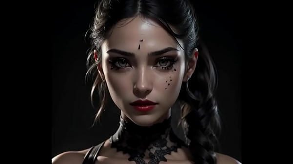 Goth Girls Like to Show Boobs_Sex Compilation_AI Porn_Arts 6