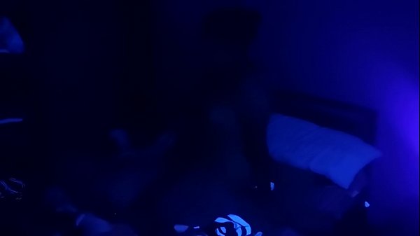 Amateur neon lights voyeur