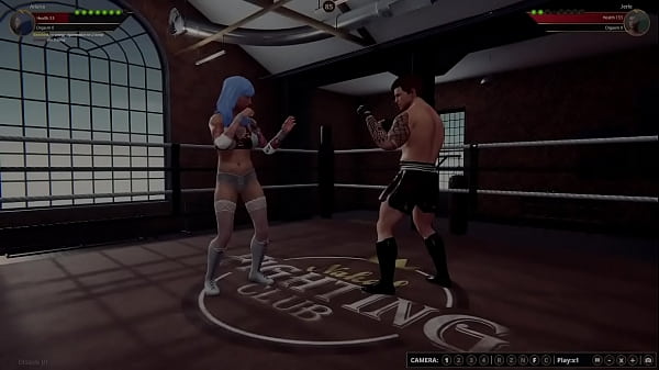 Ariana_VS JerleNaked Fighter 3D