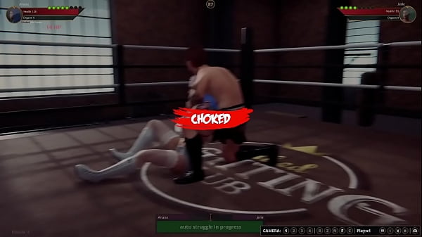 Ariana VS Jerle (Naked Fighter 3D)
